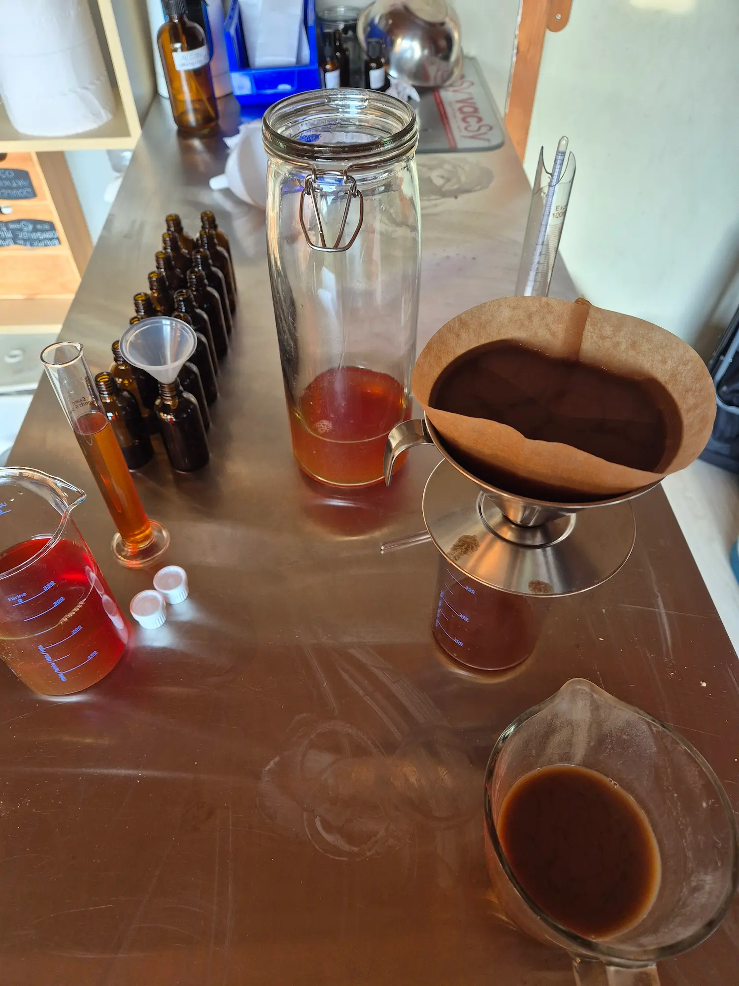 Préparation de la tisane